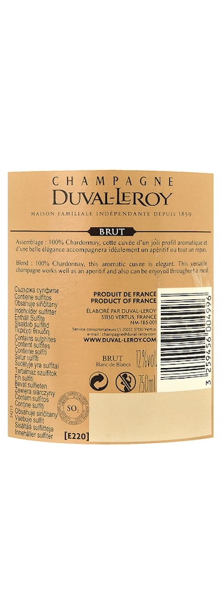 Duval-Leroy | Champagne Pur Chardonnay 