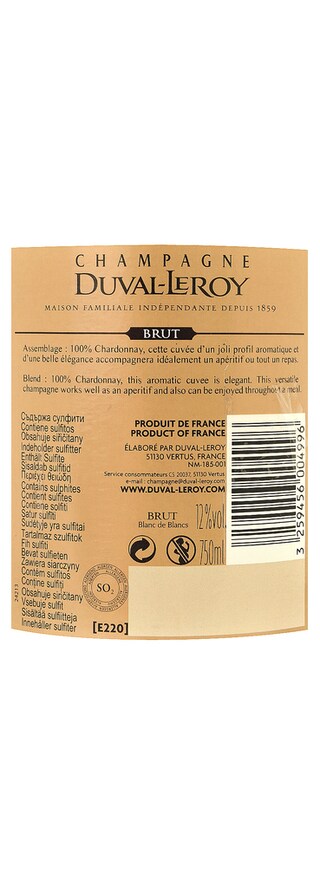 Duval-Leroy | Champagne Pur Chardonnay 