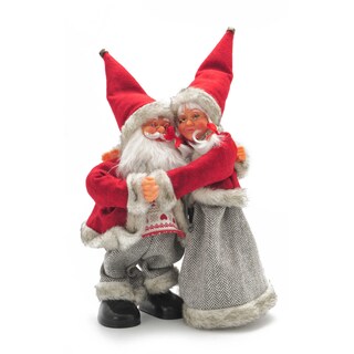 Delhaize | Home | Muzikaal danzend Santakoppel | 30cm 