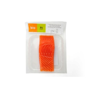 Delhaize | Bio | Filet de saumon | Fumé | Bio 