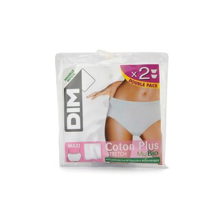 Dim | Slip Maxi Coton+ | blanc | T52/54 | bio 