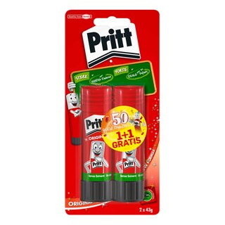 Pritt | Lijmstick | 2x43gr | 1+1 