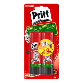 Pritt | Lijmstick | 2x43gr | 1+1 