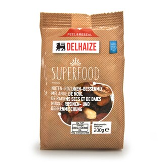 Delhaize | Mix de Noix,de Raisins Secs et de Baies | Superfood 