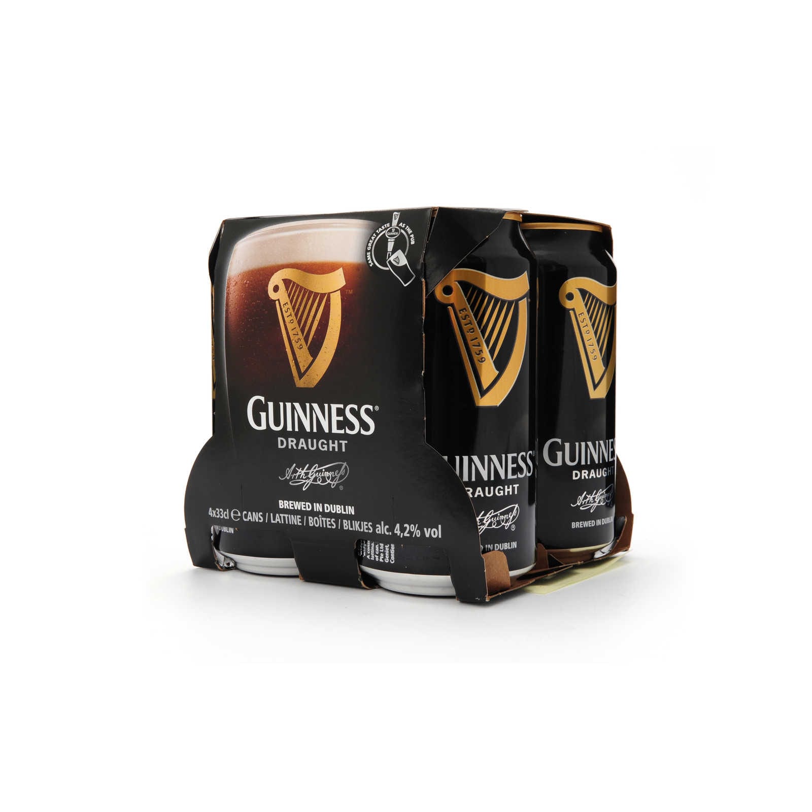 Guinness Ierse bier | Stout | 4.2% | Blik