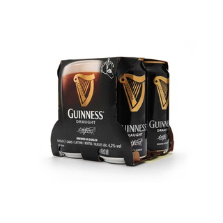 Guinness | Ierse bier | Stout | 4.2% | Blik 4 x 33 cl