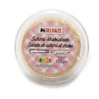 Delhaize | Salade crab surimi 