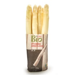 Delhaize | Bio | Asperges blanches |22+ | Bio 