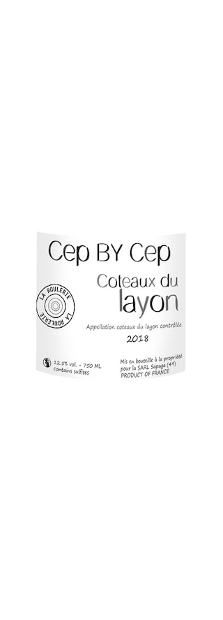 France - Frankrijk | Loire - Côteaux du Layon | Cep By Cep Côteaux du Layon 2018 | Demi-sec 