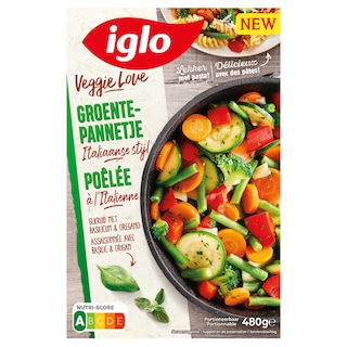 Iglo | Veggie Love | Groentepannetje | Italiaans 