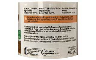 Delhaize | Pâte noisettes | 100% | 300G 