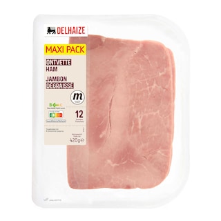 Delhaize | Ontvette ham 