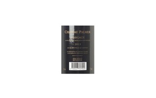 FR BORDEAUX MARGAUX | Château Palmer 2013 