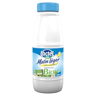 Lactel | Lait | Matin léger | Bio 