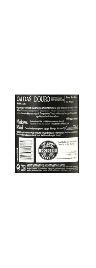Portugal | Douro D.O.C. | Caldas Reserve 13 