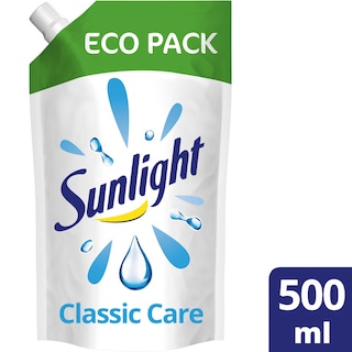 Sunlight | Savon Liquide | Classic refill | 500 ml 50 cl