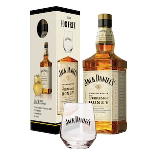 Jack Daniel's | Tennessee Whisky | Honey | 70cl | +Glas 