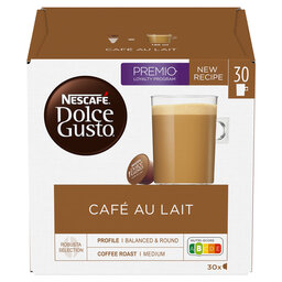 Café | Café au lait | 30 capsules