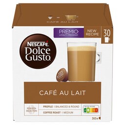 Koffie | Café au lait | 30 capsules