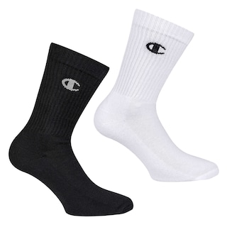 Champion | Crew socks | zwart/wit logo | 35/38 