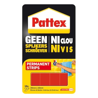 Pattex | Permanent Strips 10 st