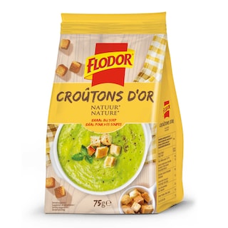 Flodor | Croutons | Natuur 75 gr