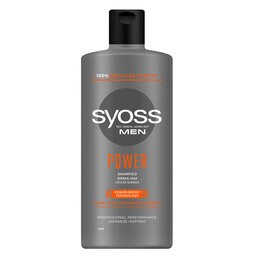 Syoss | Men | Power | Shampoing | 440ml