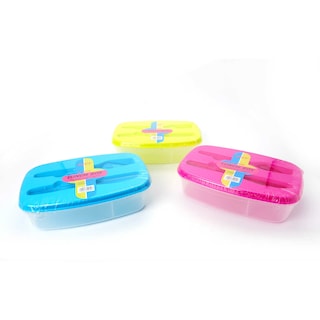 Delhaize | Boîte à tartines | Assortiment de couleurs 