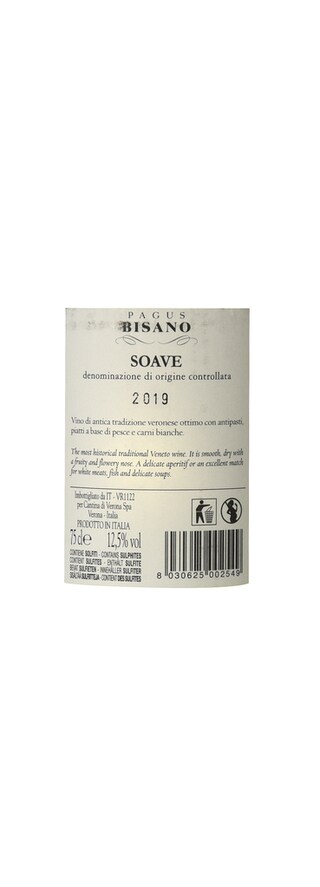Italie - Italië | VENETO | Bisano Soave | 2019 |  Blanc 