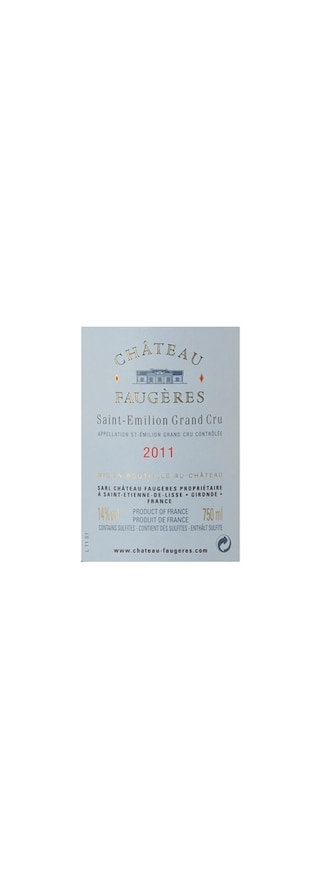 France - Frankrijk | Bordeaux - Saint Emilion | Château Faugères 2011 75 cl
