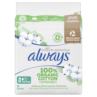 Always | Cotton | Serviettes | Normal 