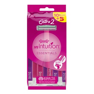 Wilkinson Sword | Rasoirs jetables | Extra 2 | 10+5 gr 15 pc