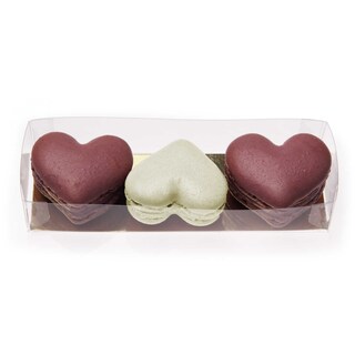 Delhaize | Trio Macarons Hart 