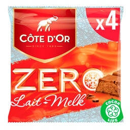 Chocolade | ZERO | Melkchocolade | 4 Repen