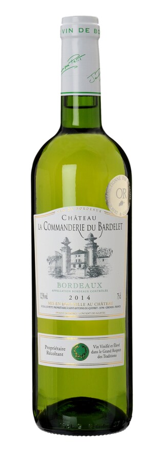 FR BORDEAUX BORDEAUX AC | Commanderie de Bardelet blanc 2014 