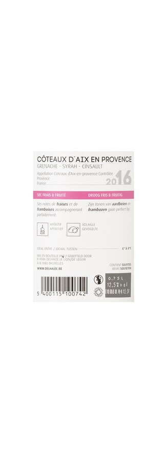 France - Frankrijk | Midi de la France - Provence | Côteaux d'Aix-en-Provence Rosé 