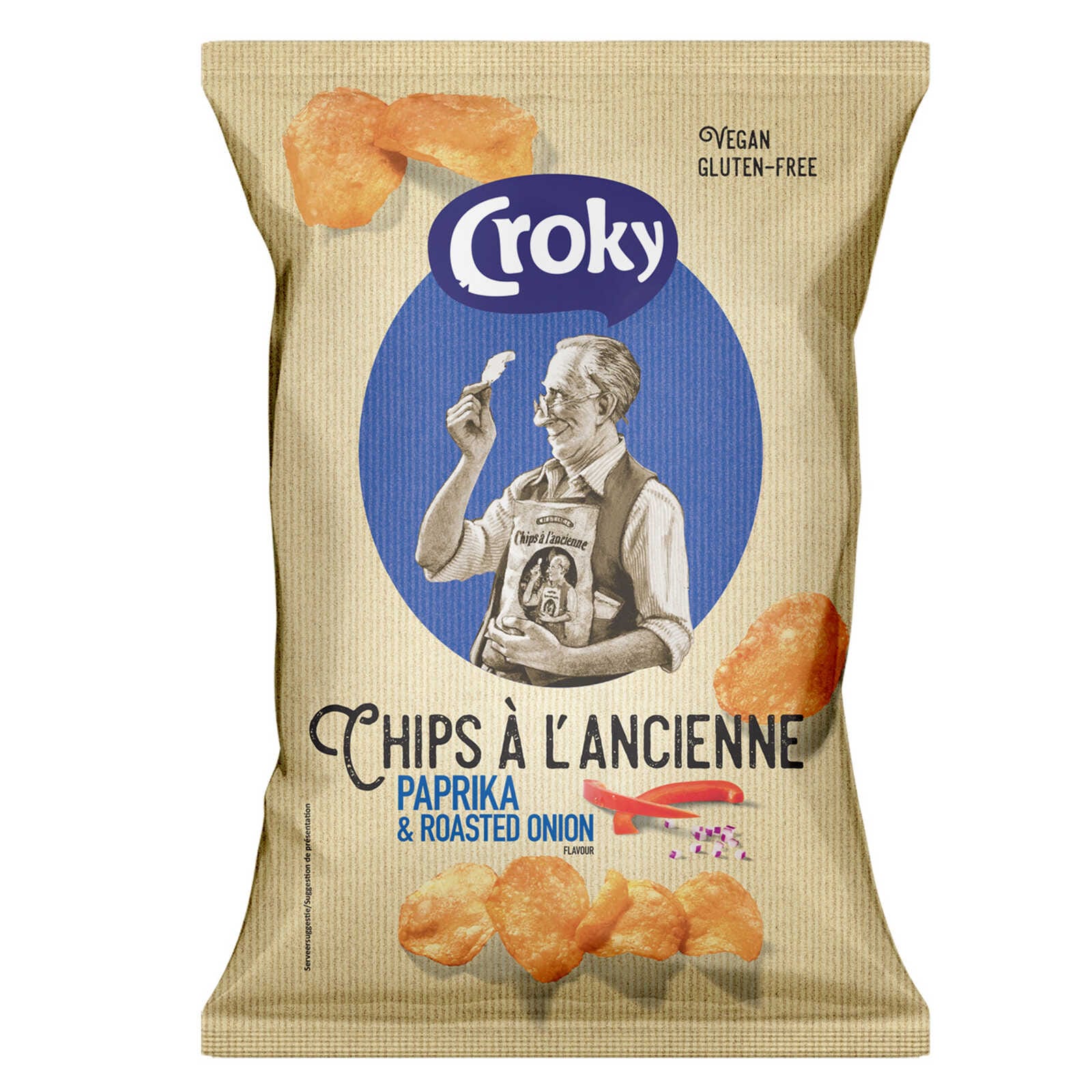 Croky Chips Ancienne Paprika 150 gr Delhaize