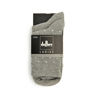 duParc | Chaussettes dames | gris stips | 35/38 