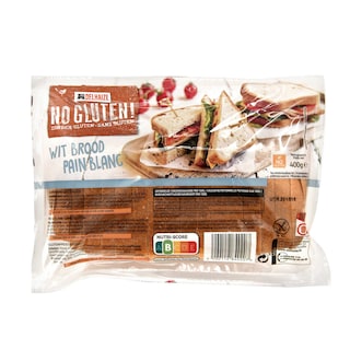 Delhaize | No gluten! | Pain blanc | Sans gluten 