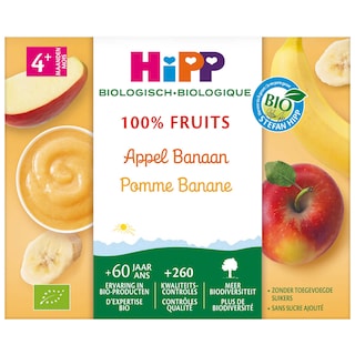 Hipp | Panade | Pomme Banane | 4M | Bio 