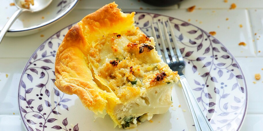 Quiche au chou-fleur