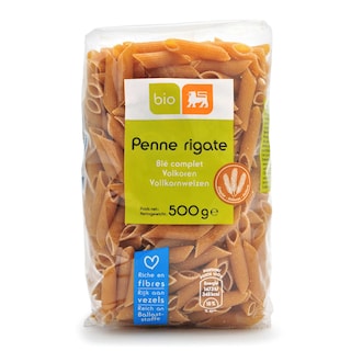 Delhaize | Bio | Pâtes | Penne | Complet | Bio 