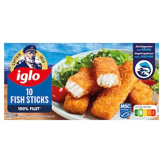 Iglo | Fish Sticks | 10 stuks 
