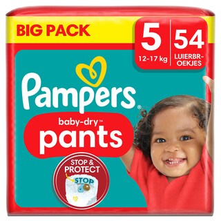Pampers | Baby Dry Pants | Luierbroekjes | Maat 5 | Big pack 