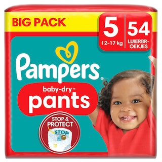 Pampers | Baby Dry Pants | Luierbroekjes | Maat 5 | Big pack 