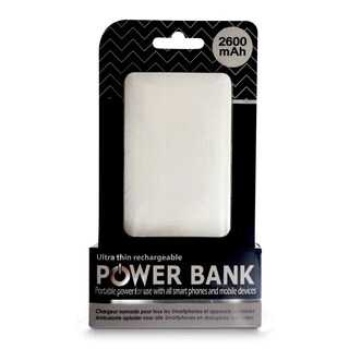 Delhaize | Home | Slim Power Bank | 2600 mAh 