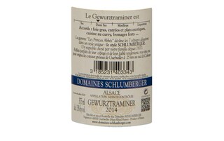 France - Frankrijk | Alsace | Gewurztraminer Schlumberger 14 Wit 