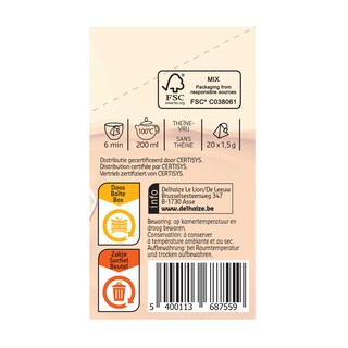 Delhaize | Bio | Herbal | Infusion | Turmeric | Orange | Vanilla | Bio 