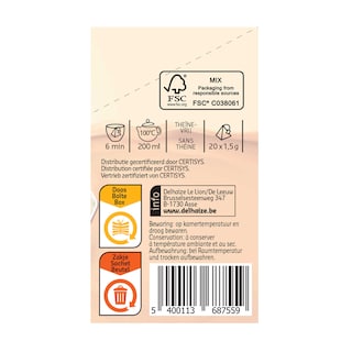 Delhaize | Bio | Herbal | Infusion | Turmeric | Orange | Vanilla | Bio 