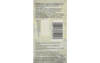 Delhaize | Bio | Kruidenthee | Netel | Zakjes | Bio 20 x 1,8 gr